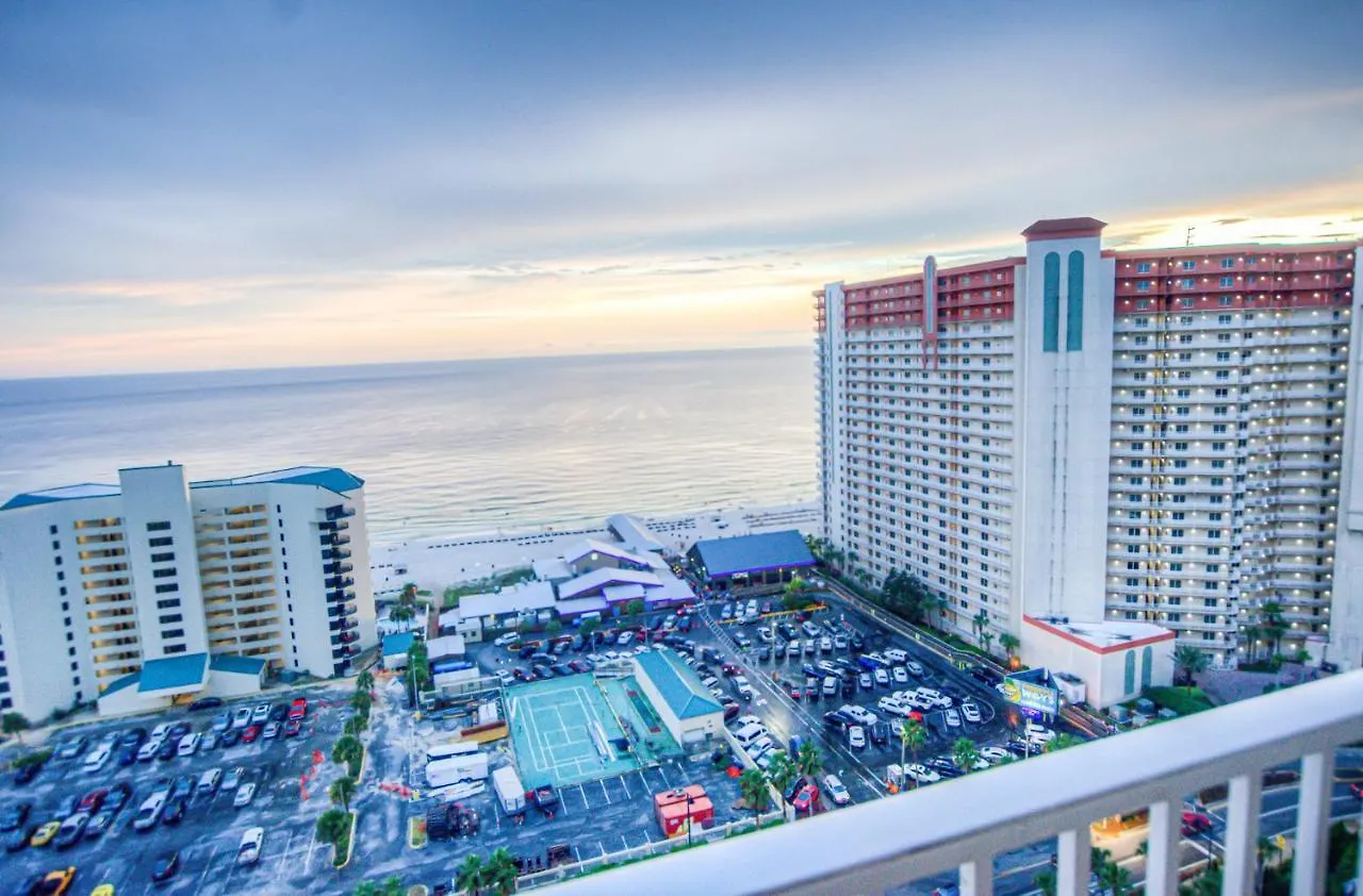 Laketown 1824, 2 Bd And Bunk, Beautiful Ocean View, Amazing Amenities Panama City Beach Semesterbostad